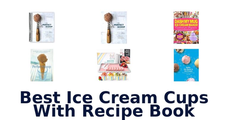 Best Ice Cream Cups With Recipe Book