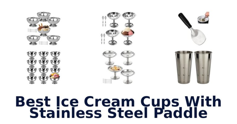 Best Ice Cream Cups With Stainless Steel Paddle Best Ice Cream Cups With Stainless Steel Paddle