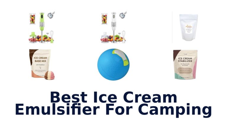 Best Ice Cream Emulsifier For Camping