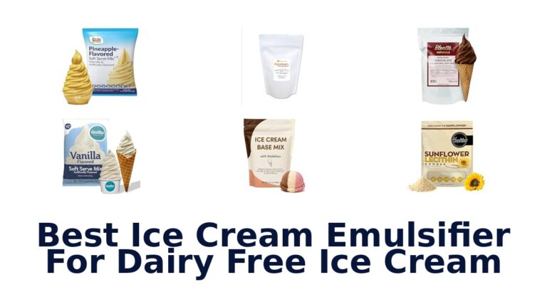 Best Ice Cream Emulsifier For Dairy Free Ice Cream