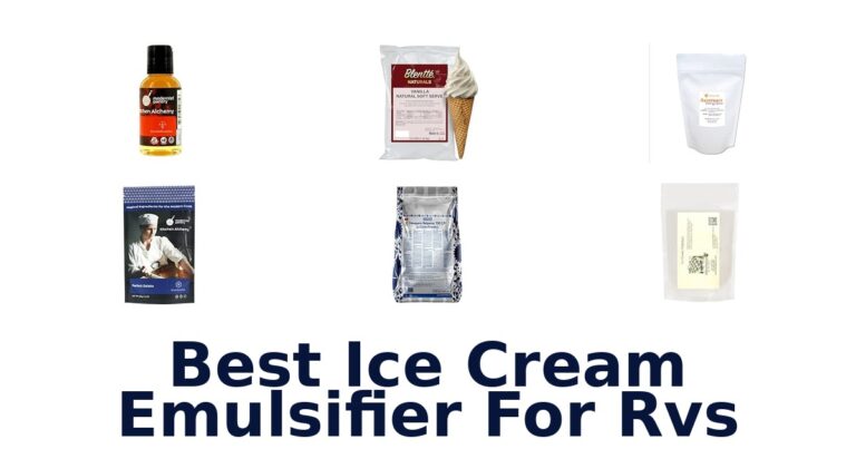 Best Ice Cream Emulsifier For Rvs