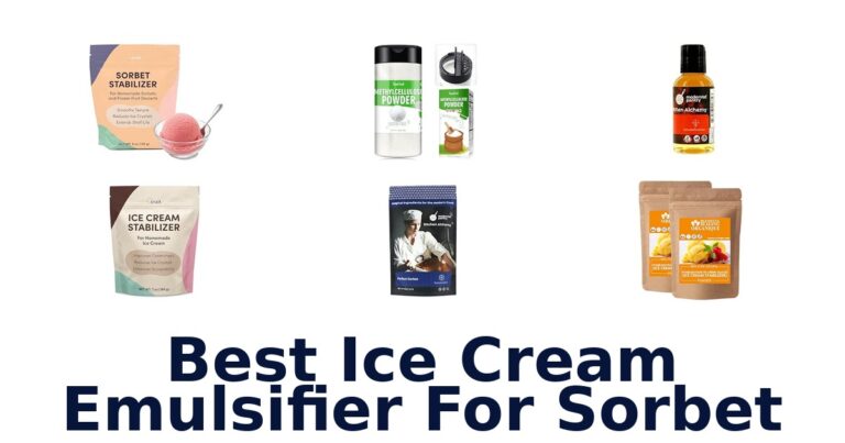 Best Ice Cream Emulsifier For Sorbet