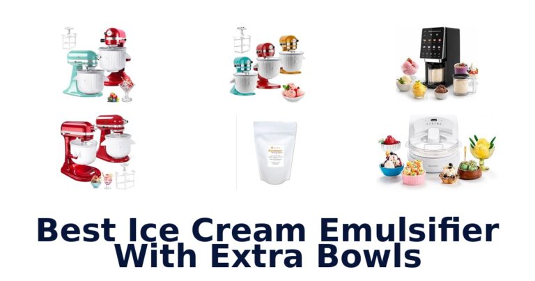 Best Ice Cream Emulsifier With Extra Bowls