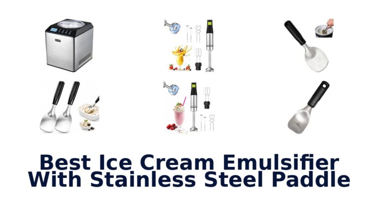Best Ice Cream Emulsifier With Stainless Steel Paddle