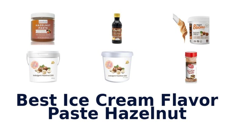 Best Ice Cream Flavor Paste Hazelnut