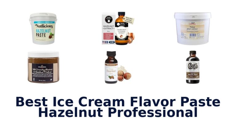 Best Ice Cream Flavor Paste Hazelnut Professional