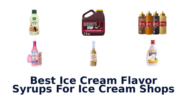 Best Ice Cream Flavor Syrups For Ice Cream Shops