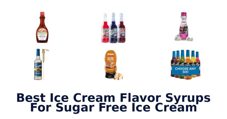 Best Ice Cream Flavor Syrups For Sugar Free Ice Cream