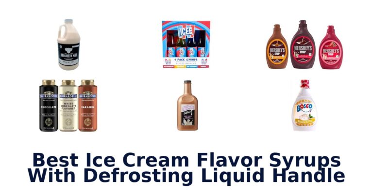 Best Ice Cream Flavor Syrups With Defrosting Liquid Handle Best Ice Cream Flavor Syrups With Defrosting Liquid Handle
