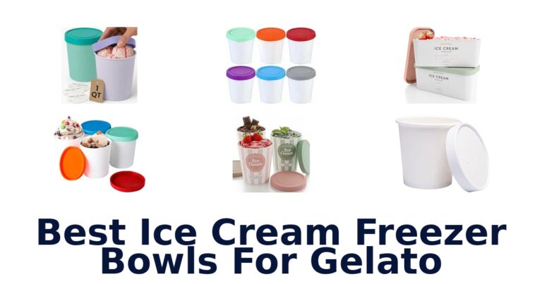 Best Ice Cream Freezer Bowls For Gelato