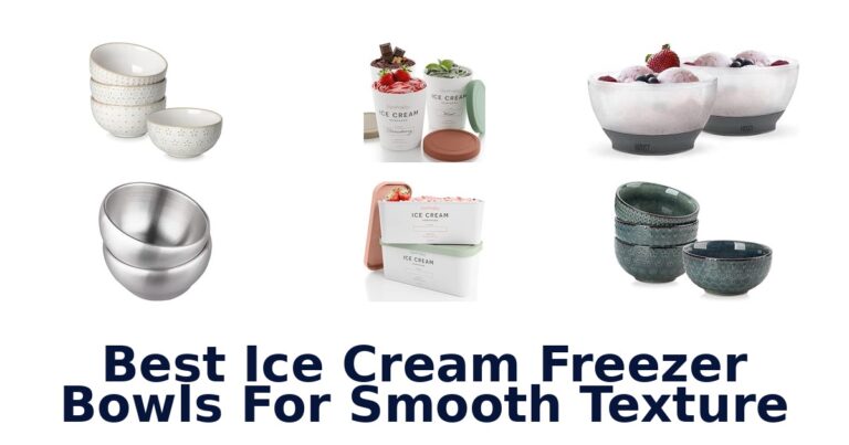 Best Ice Cream Freezer Bowls For Smooth Texture Best Ice Cream Freezer Bowls For Smooth Texture