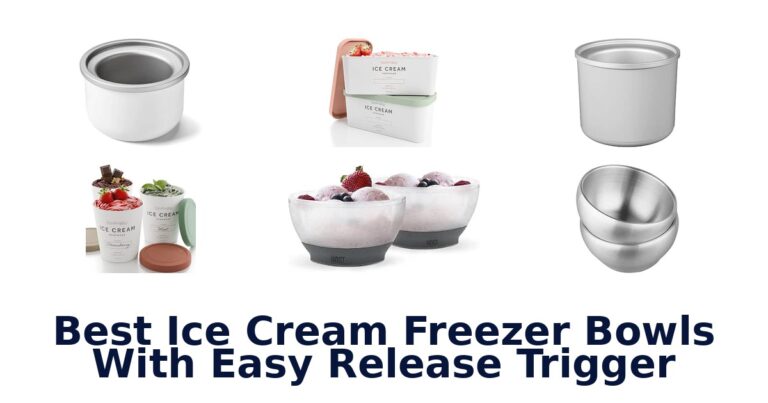 Best Ice Cream Freezer Bowls With Easy Release Trigger Best Ice Cream Freezer Bowls With Easy Release Trigger