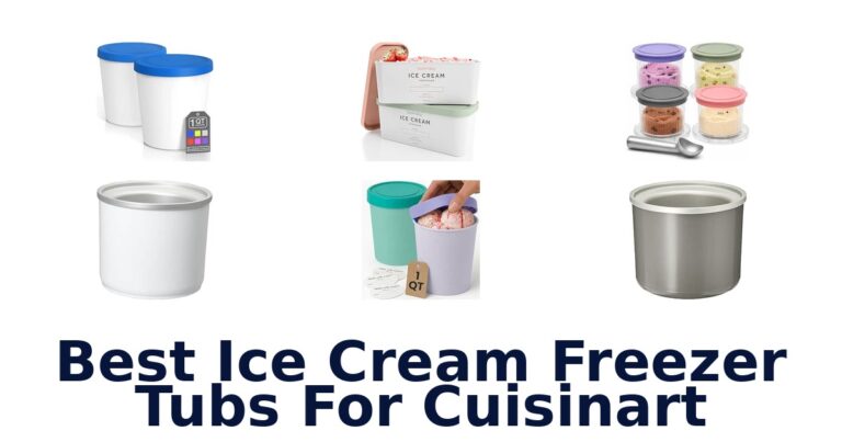 Best Ice Cream Freezer Tubs For Cuisinart Best Ice Cream Freezer Tubs For Cuisinart