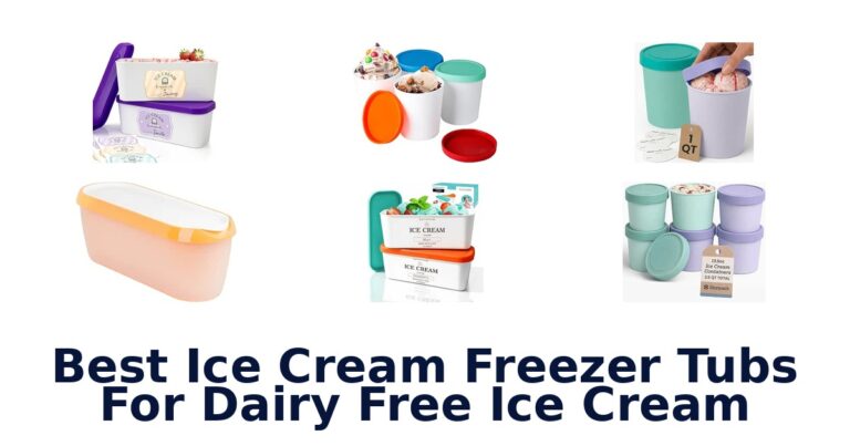 Best Ice Cream Freezer Tubs For Dairy Free Ice Cream Best Ice Cream Freezer Tubs For Dairy Free Ice Cream