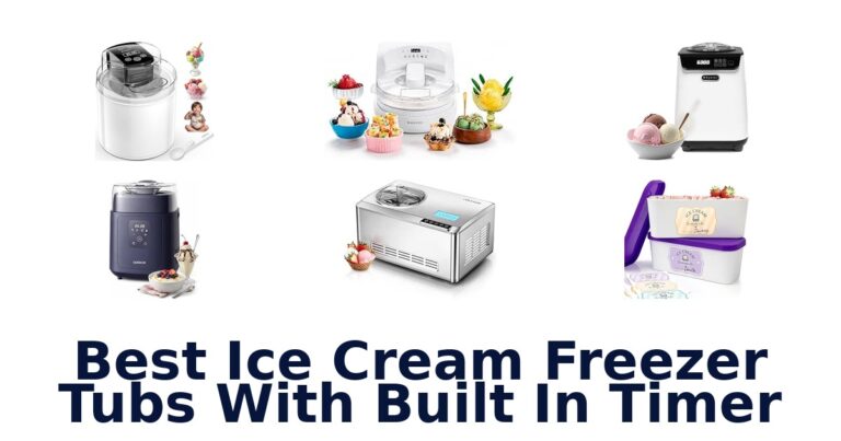 Best Ice Cream Freezer Tubs With Built In Timer Best Ice Cream Freezer Tubs With Built In Timer