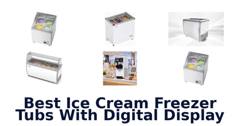 Best Ice Cream Freezer Tubs With Digital Display