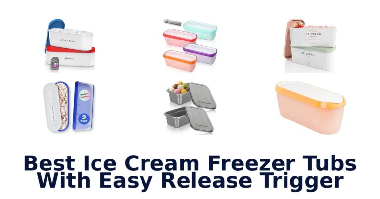 Best Ice Cream Freezer Tubs With Easy Release Trigger Best Ice Cream Freezer Tubs With Easy Release Trigger