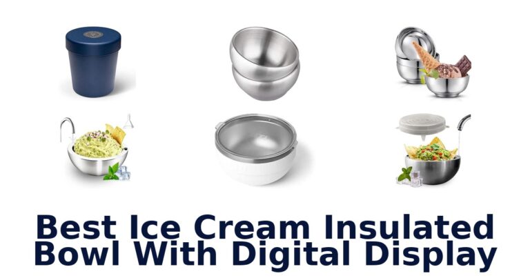 Best Ice Cream Insulated Bowl With Digital Display