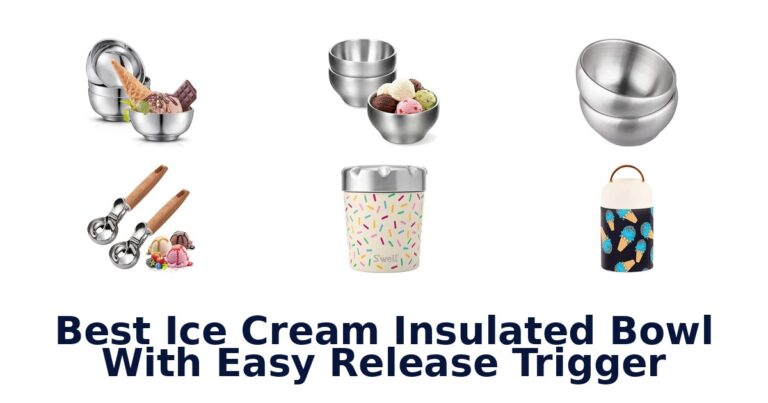 Best Ice Cream Insulated Bowl With Easy Release Trigger Best Ice Cream Insulated Bowl With Easy Release Trigger