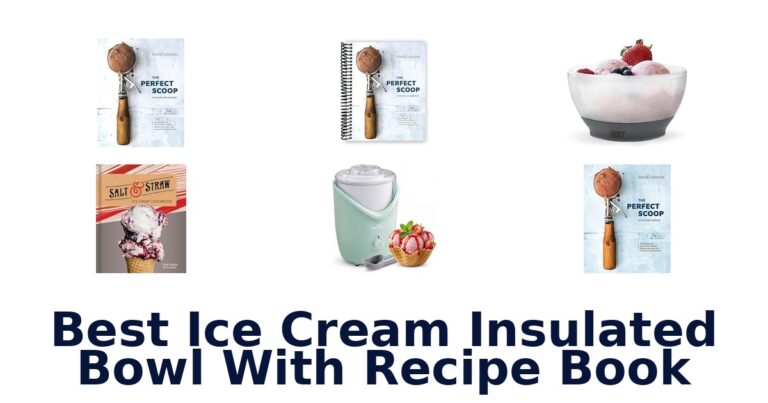 Best Ice Cream Insulated Bowl With Recipe Book Best Ice Cream Insulated Bowl With Recipe Book