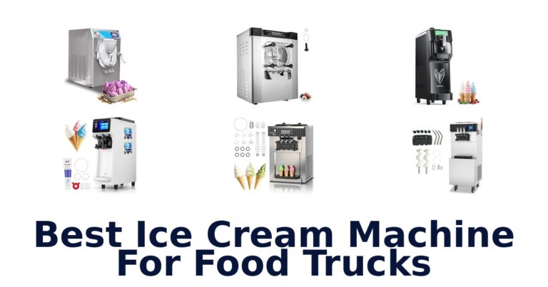 Best Ice Cream Machine For Food Trucks