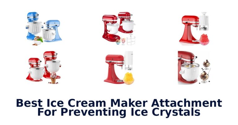 Best Ice Cream Maker Attachment For Preventing Ice Crystals