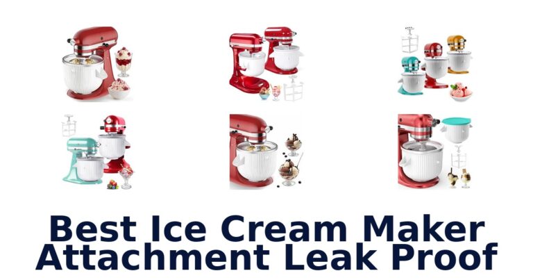 Best Ice Cream Maker Attachment Leak Proof