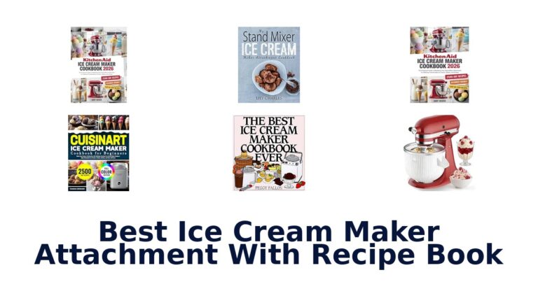 Best Ice Cream Maker Attachment With Recipe Book