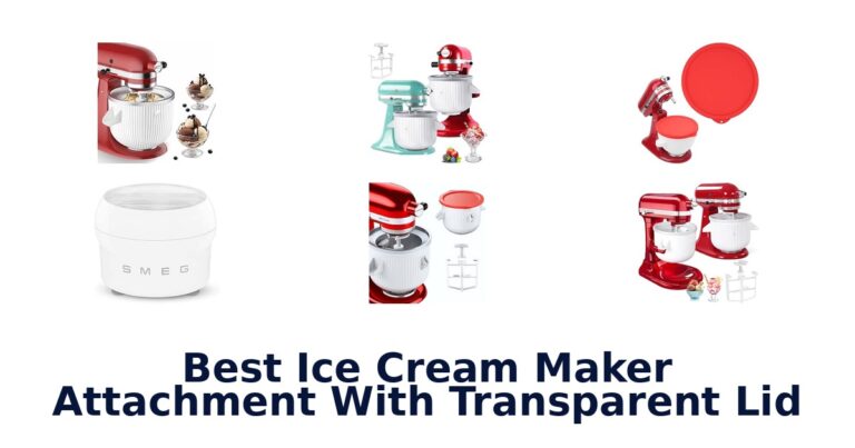 Best Ice Cream Maker Attachment With Transparent Lid Best Ice Cream Maker Attachment With Transparent Lid