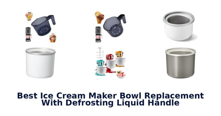 Best Ice Cream Maker Bowl Replacement With Defrosting Liquid Handle Best Ice Cream Maker Bowl Replacement With Defrosting Liquid Handle