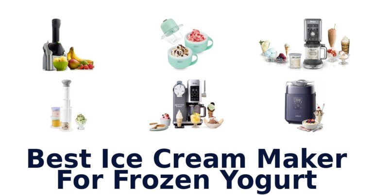 best ice cream maker for frozen yogurt