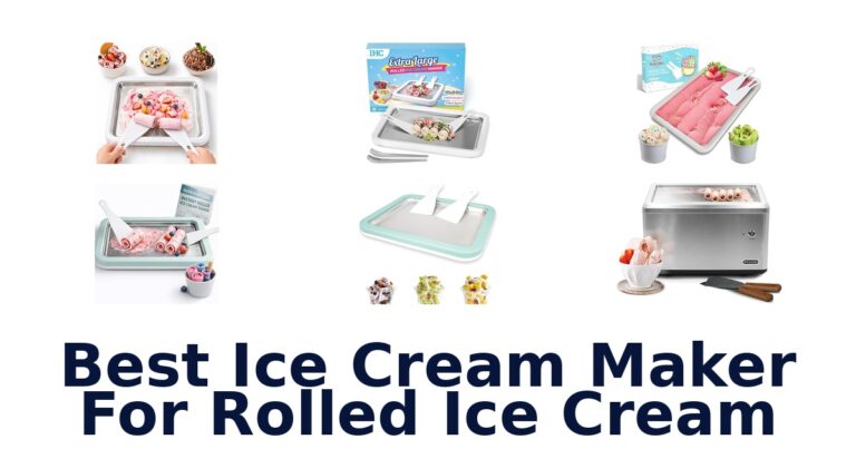 best ice cream maker for rolled ice cream
