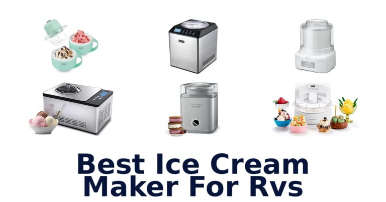 best ice cream maker for rvs
