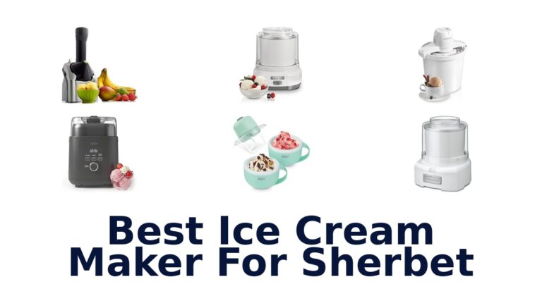 best ice cream maker for sherbet