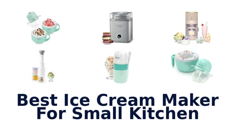 best ice cream maker for small kitchen