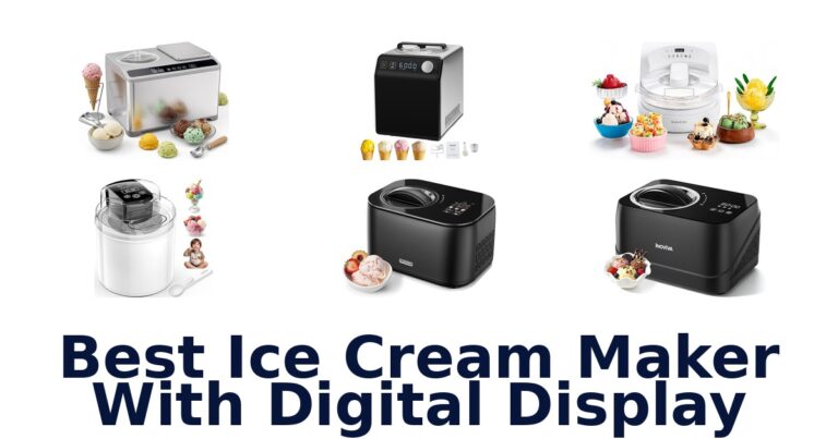 best ice cream maker with digital display