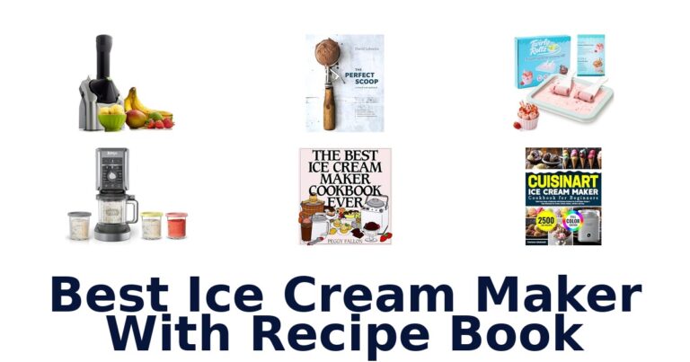 best ice cream maker with recipe book