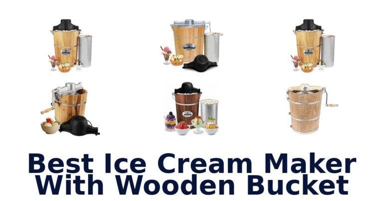 best ice cream maker with wooden bucket