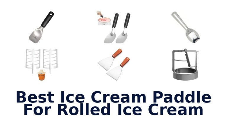 Best Ice Cream Paddle For Rolled Ice Cream