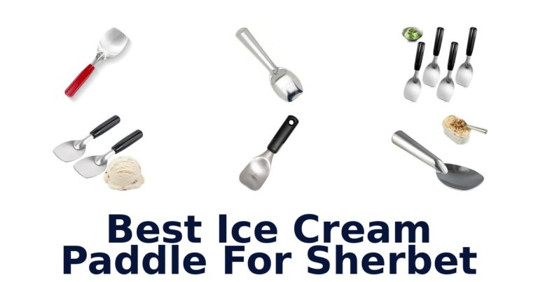 Best Ice Cream Paddle For Sherbet