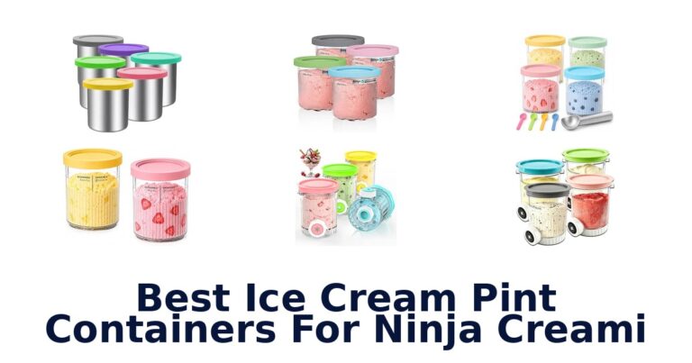Best Ice Cream Pint Containers For Ninja Creami Best Ice Cream Pint Containers For Ninja Creami