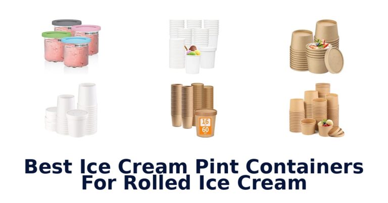 Best Ice Cream Pint Containers For Rolled Ice Cream