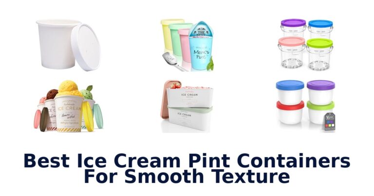 Best Ice Cream Pint Containers For Smooth Texture