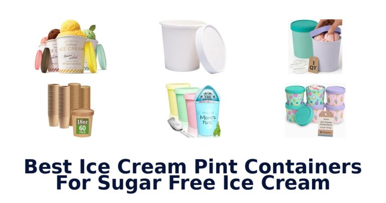 Best Ice Cream Pint Containers For Sugar Free Ice Cream