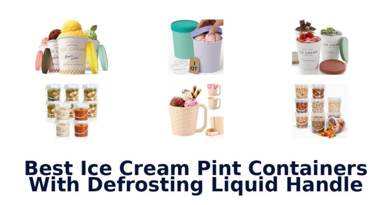 Best Ice Cream Pint Containers With Defrosting Liquid Handle Best Ice Cream Pint Containers With Defrosting Liquid Handle