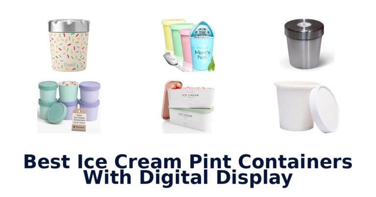 Best Ice Cream Pint Containers With Digital Display