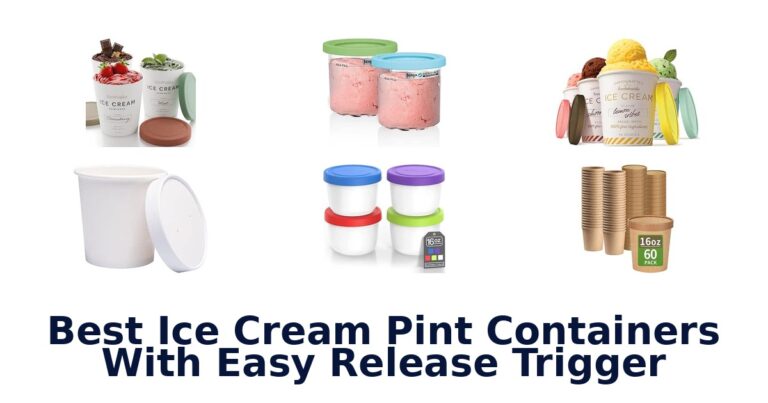 Best Ice Cream Pint Containers With Easy Release Trigger Best Ice Cream Pint Containers With Easy Release Trigger