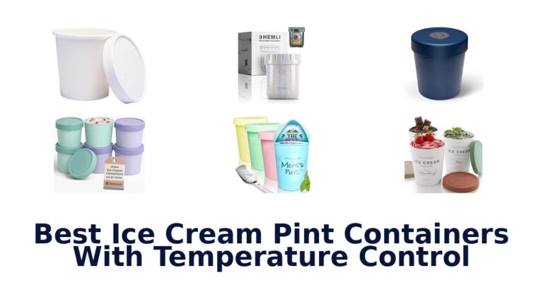 Best Ice Cream Pint Containers With Temperature Control