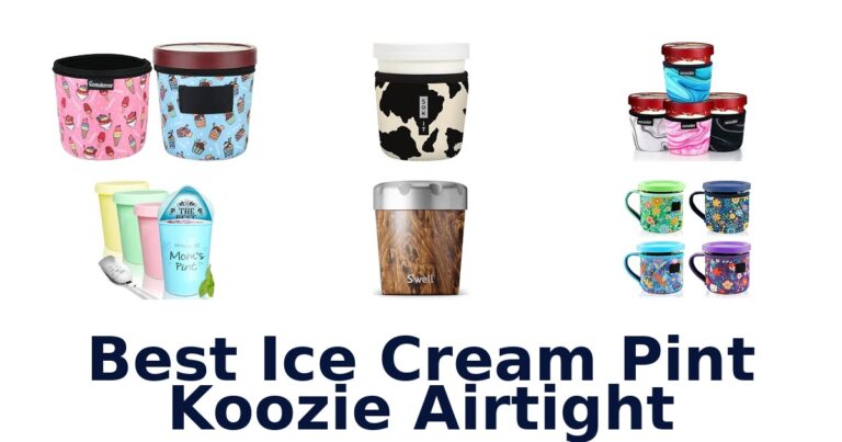 Best Ice Cream Pint Koozie Airtight