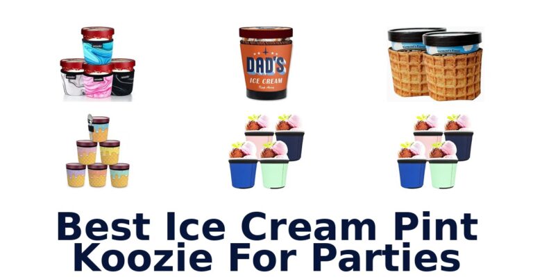 Best Ice Cream Pint Koozie For Parties